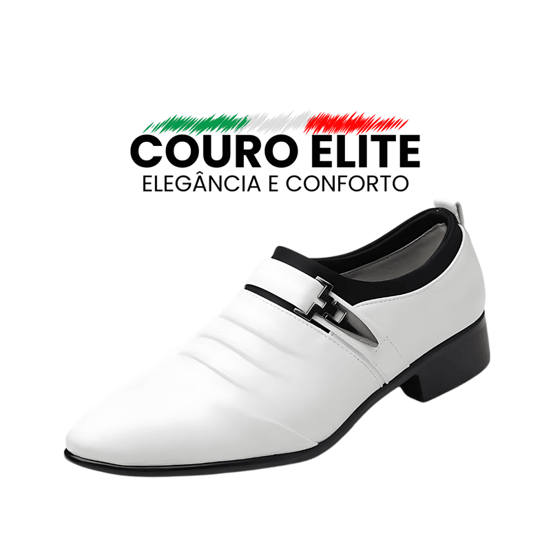 Sapatos de Couro Elite Elegance - Elegância e Conforto em Cada Passo