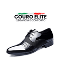 Sapatos de Couro Elite Elegance II - Elegância e Conforto em Cada Passo