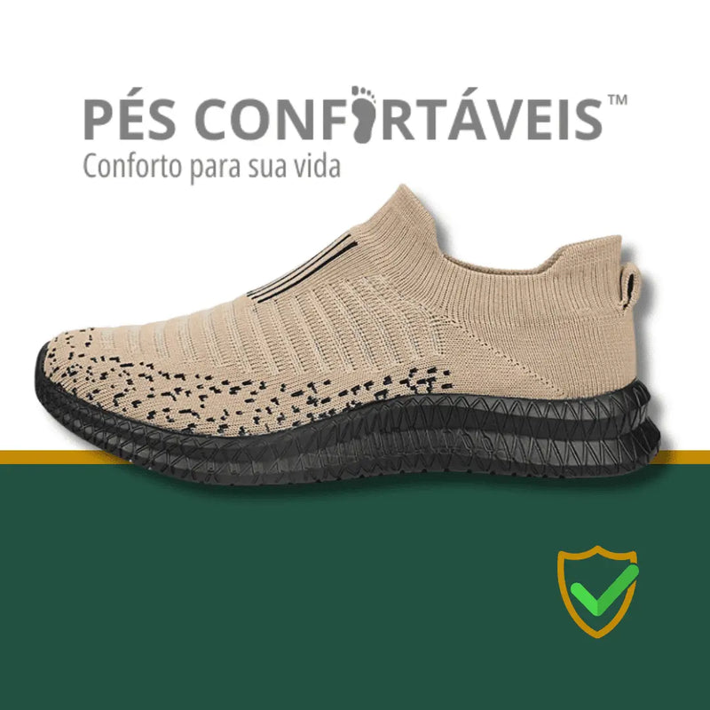 WalkEase™ - Caminhe com Conforto, Segurança e Estilo!