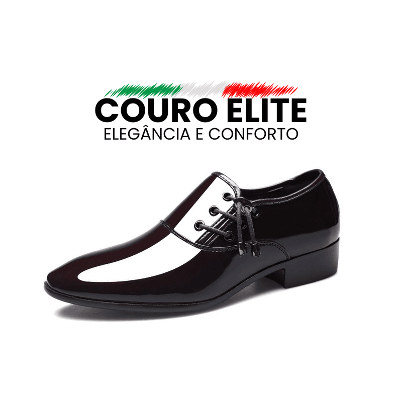 Sapatos de Couro Elite - Elegância e Conforto em Cada Passo