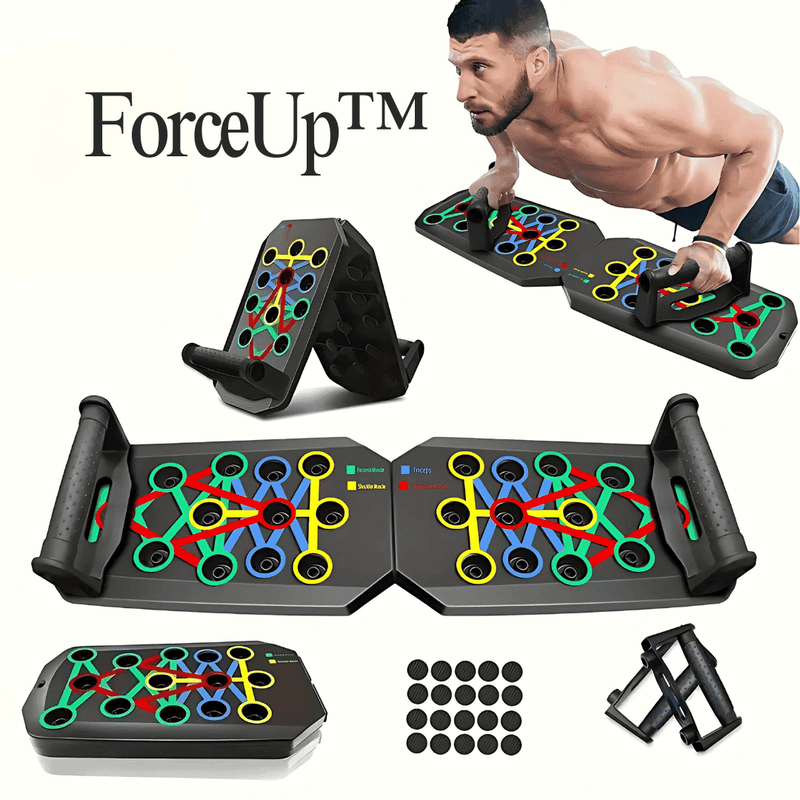 ForceUp™ - Transforme qualquer lugar no seu espaço de treino.