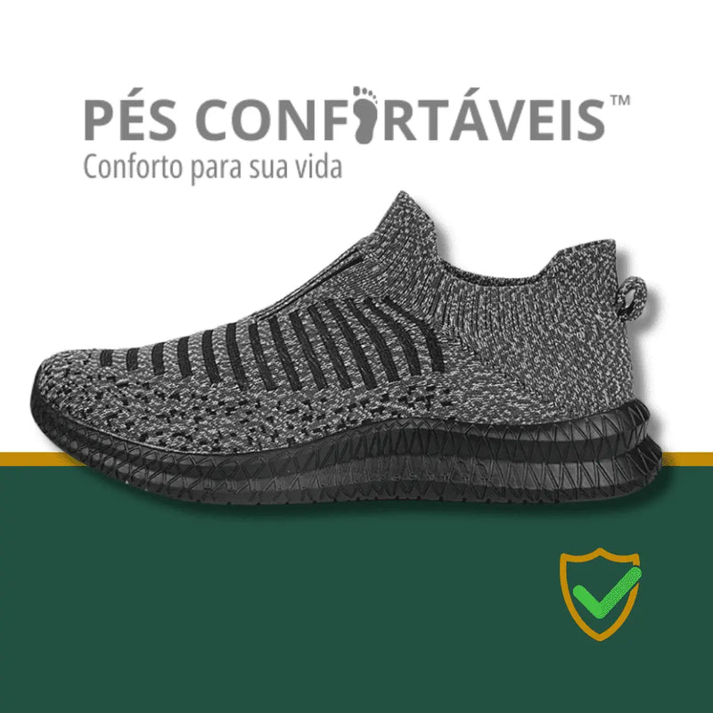 WalkEase™ - Caminhe com Conforto, Segurança e Estilo!