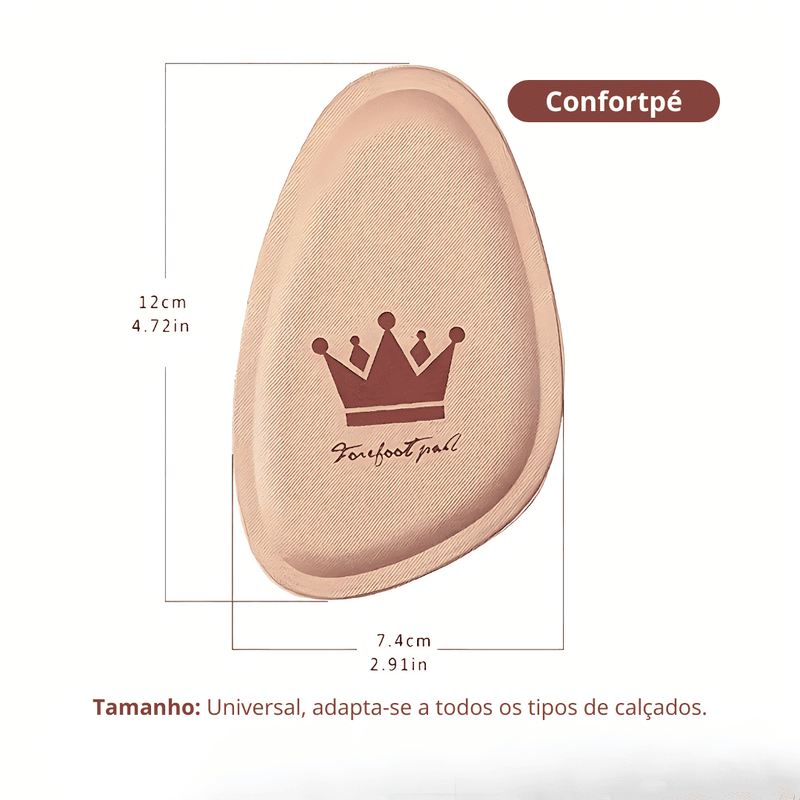 Almofadas para Antepé de Salto Alto Feminino - Conforto Supremo para Seus Pés - Desfrute Cada Passo