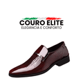 Sapatos de Couro Elite Social - Elegância e Conforto em Cada Passo