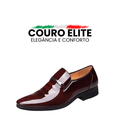 Sapatos de Couro Elite Social - Elegância e Conforto em Cada Passo