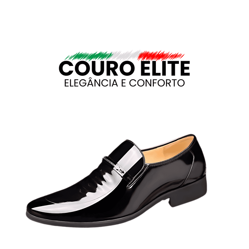 Sapatos de Couro Elite Social - Elegância e Conforto em Cada Passo