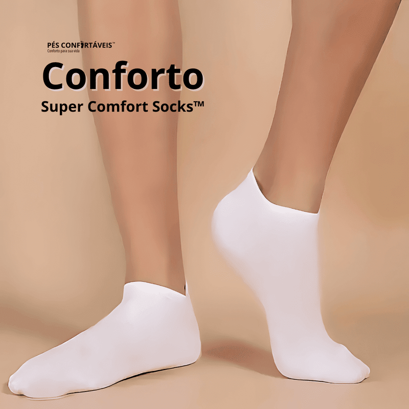 Super Comfort Socks™ - Conforto Absoluto Para Seus Pés - Todos os Dias!