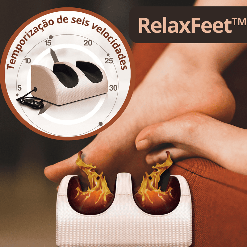 RelaxFeet™️ - Liberte-se da tensão. Experimente o poder do RelaxFeet™️