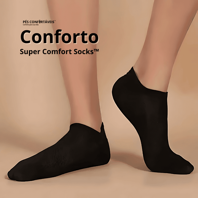 Super Comfort Socks™ - Conforto Absoluto Para Seus Pés - Todos os Dias!