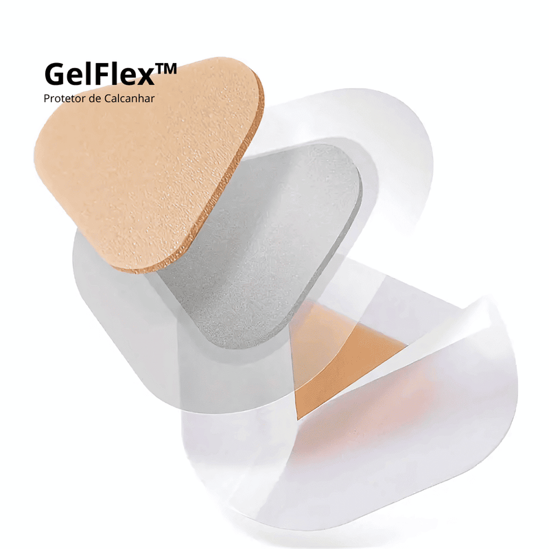 Protetor de Calcanhar GelFlex - Conforto Instantâneo, Proteção Total!