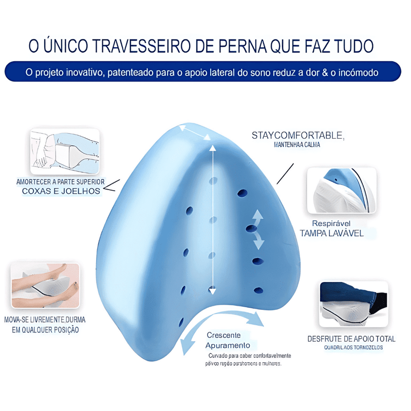 OrthoKnee™ - Almofada de Alinhamento Confortável