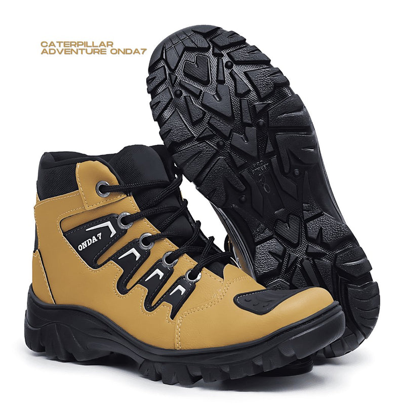 Caterpillar Adventure Onda7 Kit Masculino - Sua jornada, nosso conforto - Pés Confortáveis