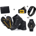 Caterpillar Adventure Onda7 Kit Masculino - Sua jornada, nosso conforto - Pés Confortáveis