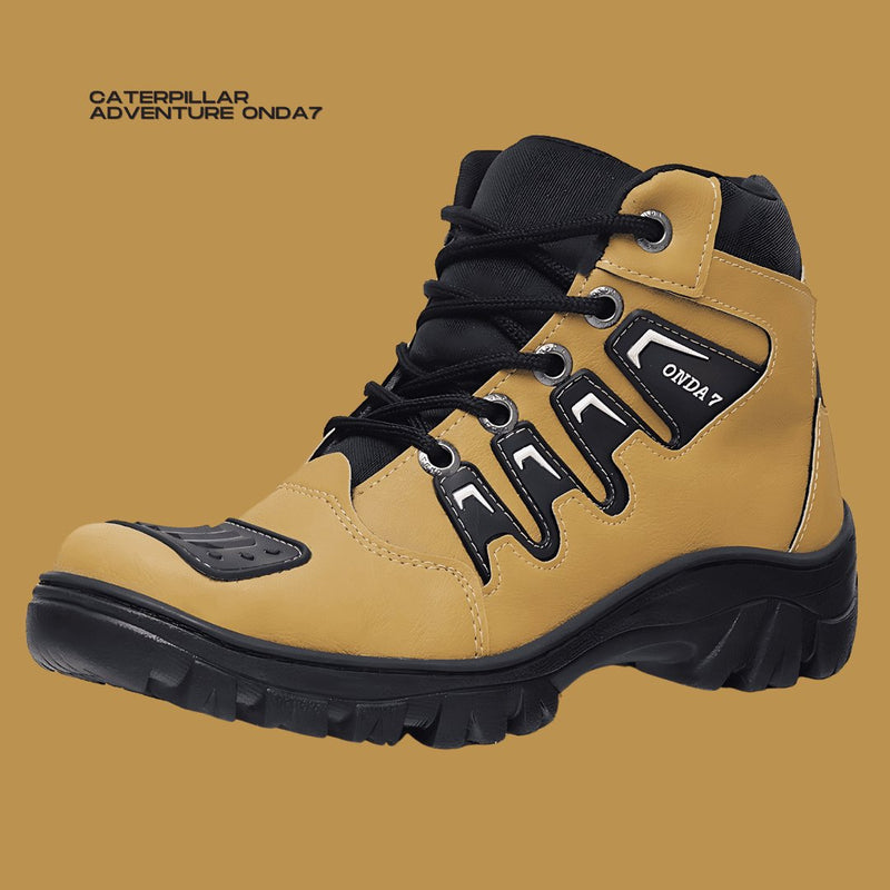 Caterpillar Adventure Onda7 Kit Masculino - Sua jornada, nosso conforto - Pés Confortáveis