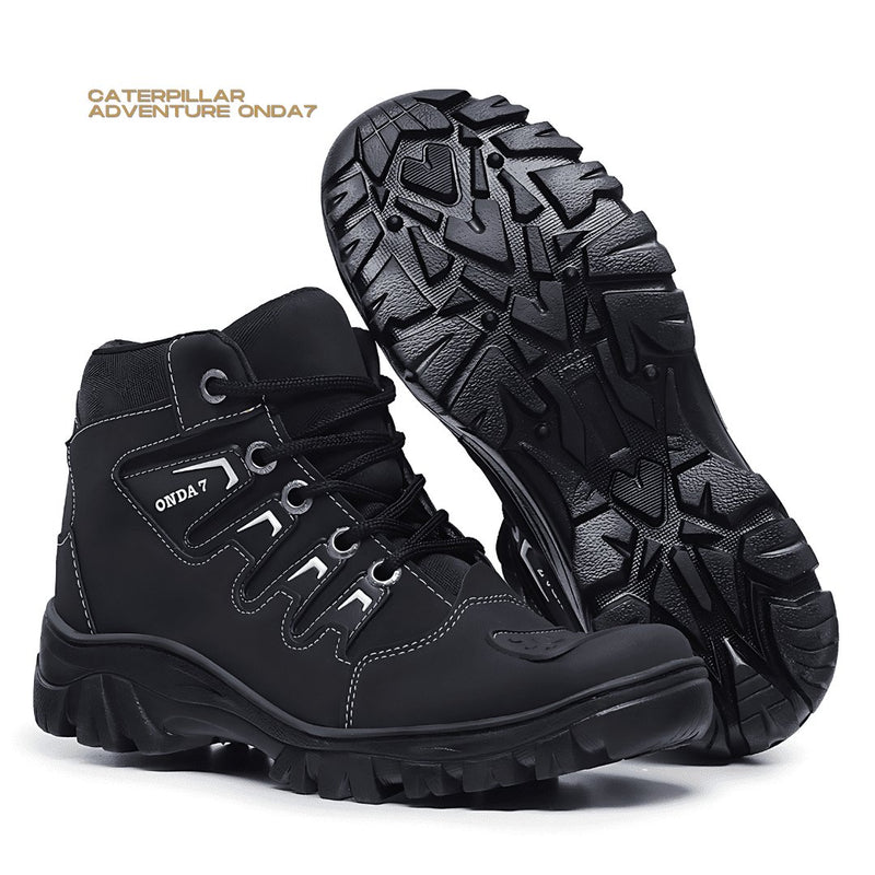 Caterpillar Adventure Onda7 Kit Masculino - Sua jornada, nosso conforto - Pés Confortáveis