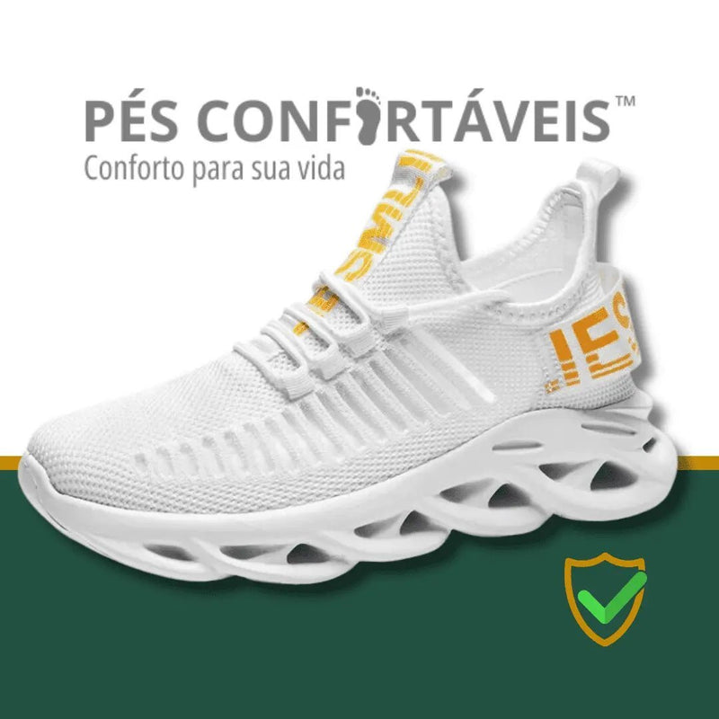 ComfortFit Sneakers - Sinta o conforto em cada passo - a revolução em calçados esportivos! - Pés Confortáveis