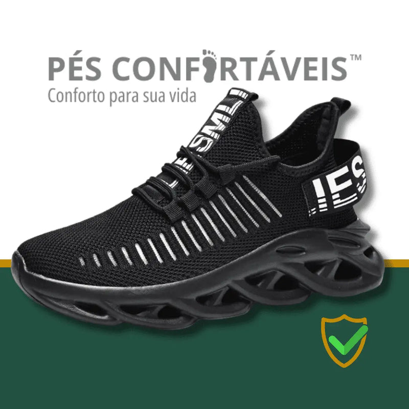 ComfortFit Sneakers - Sinta o conforto em cada passo - a revolução em calçados esportivos! - Pés Confortáveis