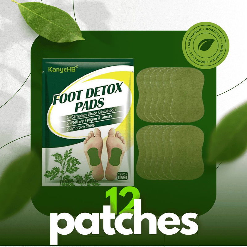 Detox Foot Patches - Liberte seus pés, Liberte sua vida! - Pés Confortáveis