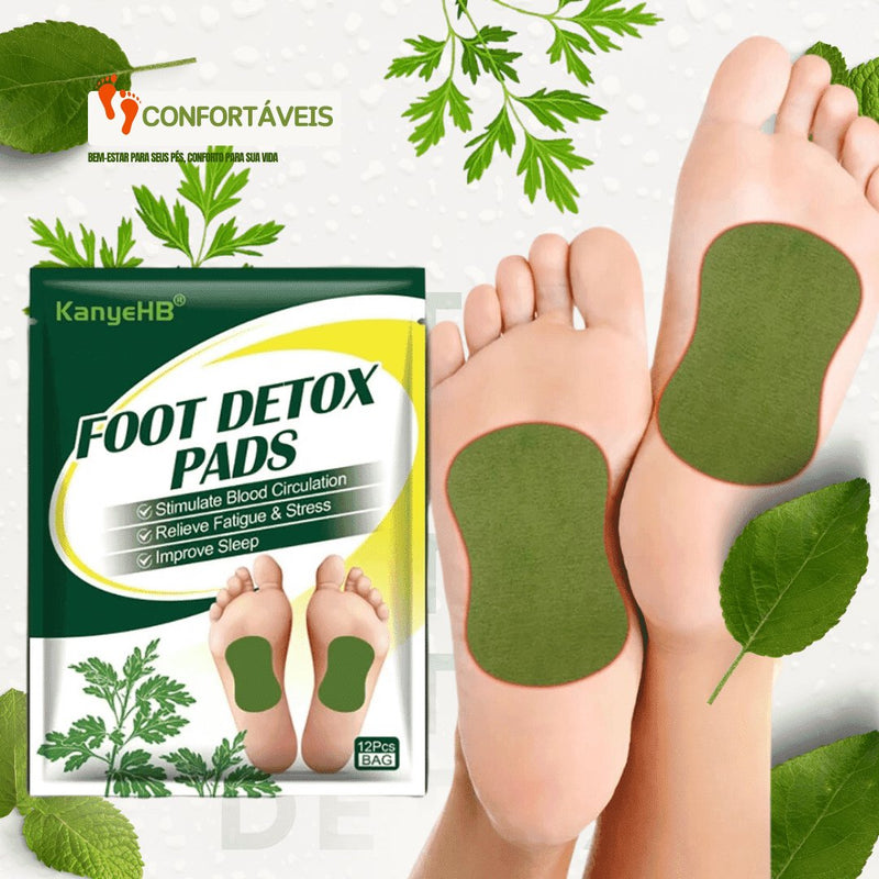 Detox Foot Patches - Liberte seus pés, Liberte sua vida! - Pés Confortáveis