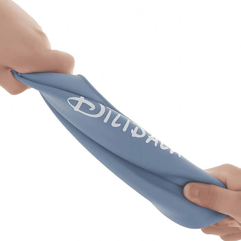 Dilidala Babador de Silicone Adulto com Bolso Impermeável - Pés Confortáveis